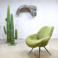 Fifties midcentury lounge chair armchair kuipstoel Eclectic style