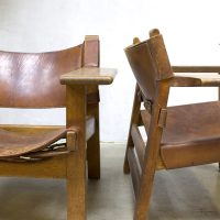 Mid century design scandinavian Borge Mogensen Spaanse stoel