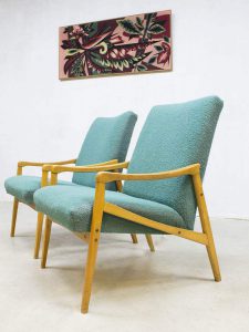 vintage armchairs lounge stoelen retro midcentury armchair chair