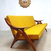 vintage lounge bank sofa De Ster Gelderland Dutch design