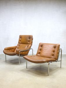 Het Spectrum vintage Martin Visser lounge set fauteuil dames heren