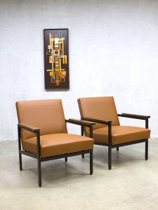 mid century Tijsseling lounge chairs Gijs van der Sluis