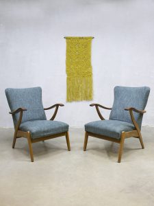 vintage scandinavian design lounge chair fauteuil stoel