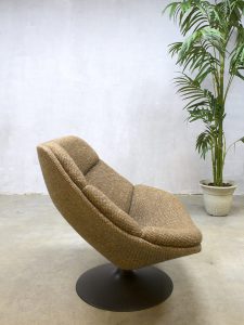 vintage lounge chair lounge fauteuil Artifort G. Harcourt F519