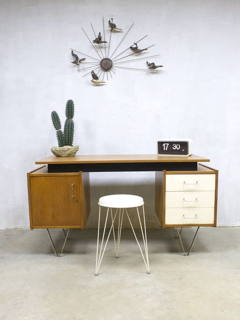 Vintage design Pastoe desk Cees Braakman bureau