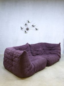 Ligne Roset sofa lounge bank paars purple Michel Ducaroy