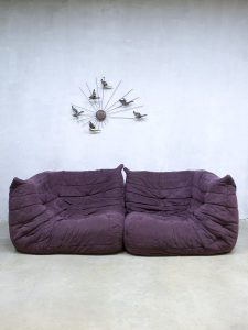 Vintage sofa lounge bank Ligne Roset Togo