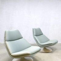 midcentury modern design Artifort Geoffrey Harcourt swivel chair draaifauteuil stoel