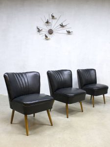 midcentury cocktail chairs fauteuils club chair vintage design