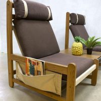Vintage danish lounge set lounge chair beach chair fauteuil Niels Eilersen