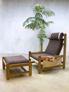 Vintage danish lounge set lounge chair beach chair Niels Eilersen