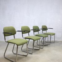 Gispen vergaderstoelen stoelen vintage office chairs