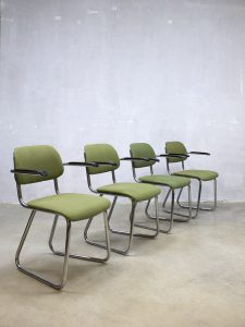 Gispen vergaderstoelen stoelen vintage office chairs