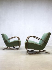 Halabala chair lounge fauteuil vintage design art deco