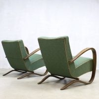 vintage design lounge chairs fauteuils art deco Halabala
