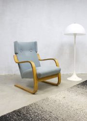 Vintage design Alvar Aalto lounge chair for Artek model 401 fauteuil
