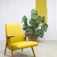 Vintage Danish armchair lounge chair, vintage lounge fauteuil Deens