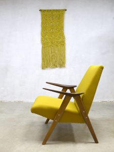 vintage deense lounge stoel fauteuil, vintage Danish arm chair lounge chair