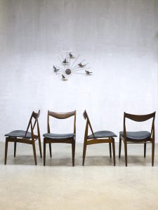 midcentury design Finn Juhl Niels Vodder vintage Egyptian dinner chair eetkamerstoel