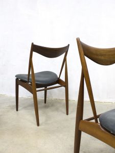 midcentury modern minimalism chair scandinavian design Niels Vodder Finn Juhl dinner chair dining chairs