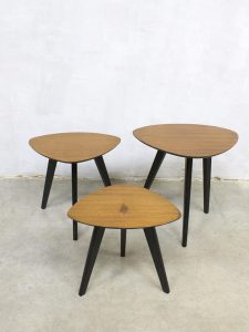 mimiset vintage design bijzettafeltjes nesting tables retro midcentury design
