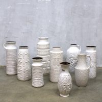 Vintage West Germany vase decoration keramiek vazen