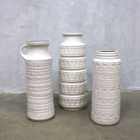 West Germany pottery vases vintage vaas keramiek