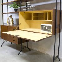 vintage design secretaire buro bureau desk sixties Danish