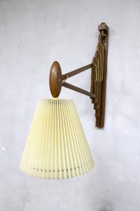 vintage schaarlamp deens Kaare Klint Danish scissor lamp