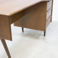 vintage retro teak bureau buro, vintage Danish desk Scandinavian