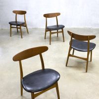 vintage dinner chairs chair Hans Wegner Danish design