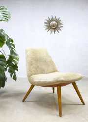 vintage lounge chair clubchair fifties retro midcentury design