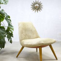 vintage lounge chair clubchair fifties retro midcentury design