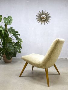 mid century design lounge chair cocktailstoel jaren 50 fifties retro