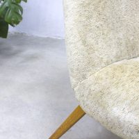velvet vintage lounge chair club chair cocktail chair fifties design