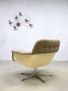 vintage Artifort draai fauteuil Nederlands design midcentury modern space age chair