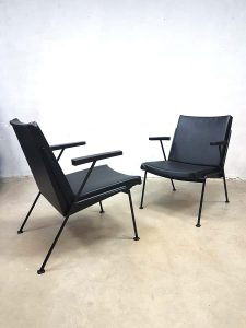 midcentury vintage design Oase chair chairs stoel Wim Rietveld