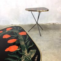 vintage Erdal fifties sixties side table bijzettafel jaren 50