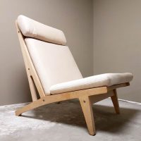 Deense vintage design lounge chair Hans Wegner Getama