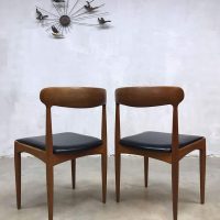 vintage eetkamerstoel dinnerchair dining chair midcentury design Scandinavian Uldum