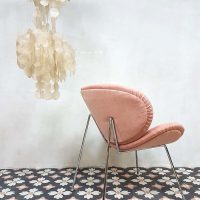 vintage retro lounge fauteuil shell chair easy chair