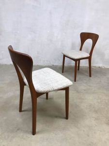 vintage danish dinner chairs Koefoed Hornslet