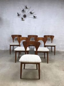 midcentury vintage design eetkamerstoel dinnerchair Peter chair Koefoed Hornslet