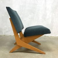 Vintage lounge chair Jan van Grunsven FB 18 Pastoe scissor chair