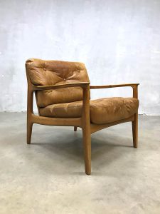leren leather vintage design chair fauteuil bestwelhip Eugen Schmidt