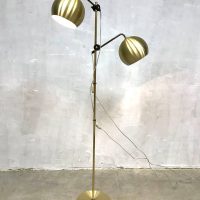Vintage brass floorlamp Anvia messing vloerlamp