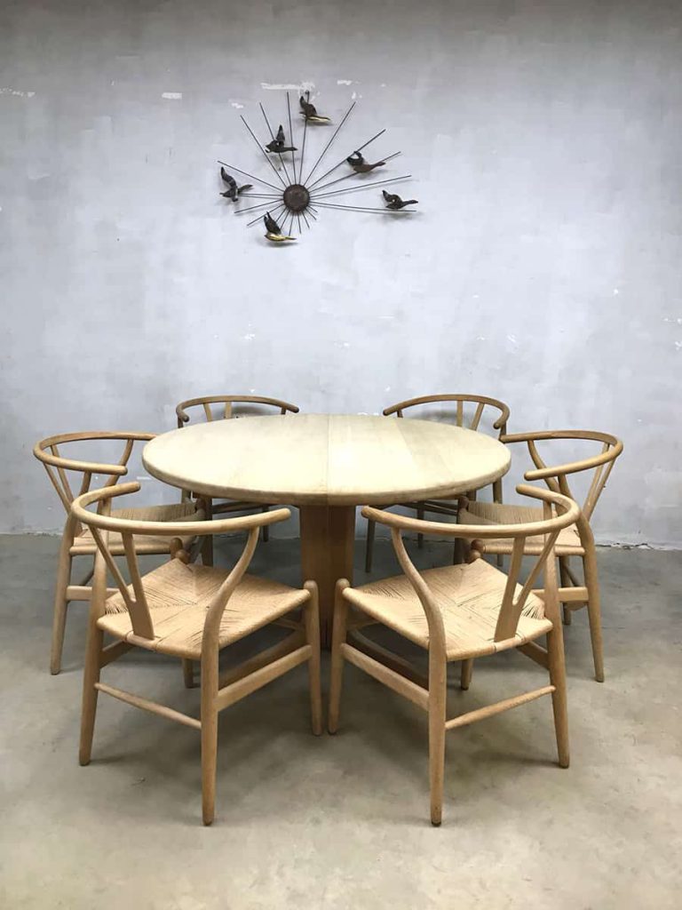 Vintage dining table Skovmand & Andersen Danish design eetkamertafel