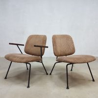 vintage retro stoelen fauteuils industrieel