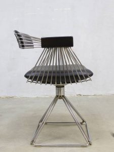 vintage midcentury modern Delta chair Novalux eetkamerstoel stoelen Rudi Verelst