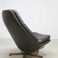 vintage design lounge chair MS68 Leather Madsen Schubel Bovenkamp